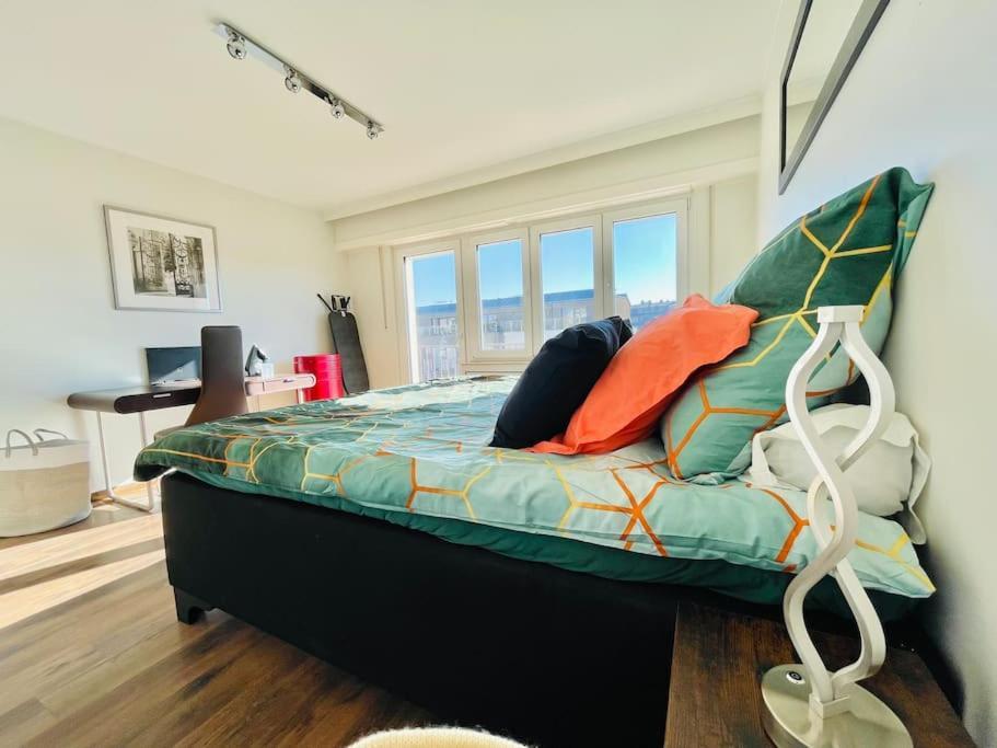 Big Penthouse 2 Bedrooms In Center With Parking And Largeterrace-41 Люксембург Экстерьер фото